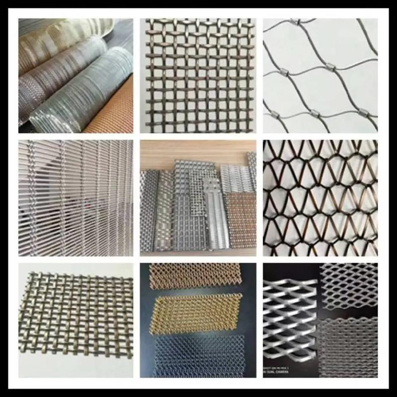 不锈钢绳网与铝板网 装饰装潢的多功能材料应用